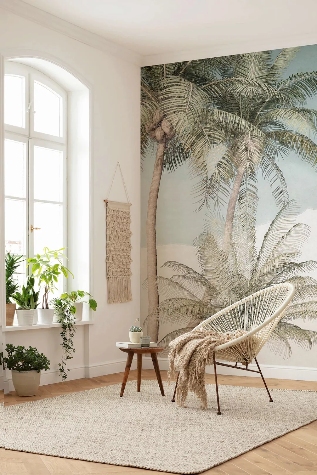 KOMAR Vlies Fototapete - Palm Oasis - Größe 200 x 280 cm mehrfarbig günstig online kaufen