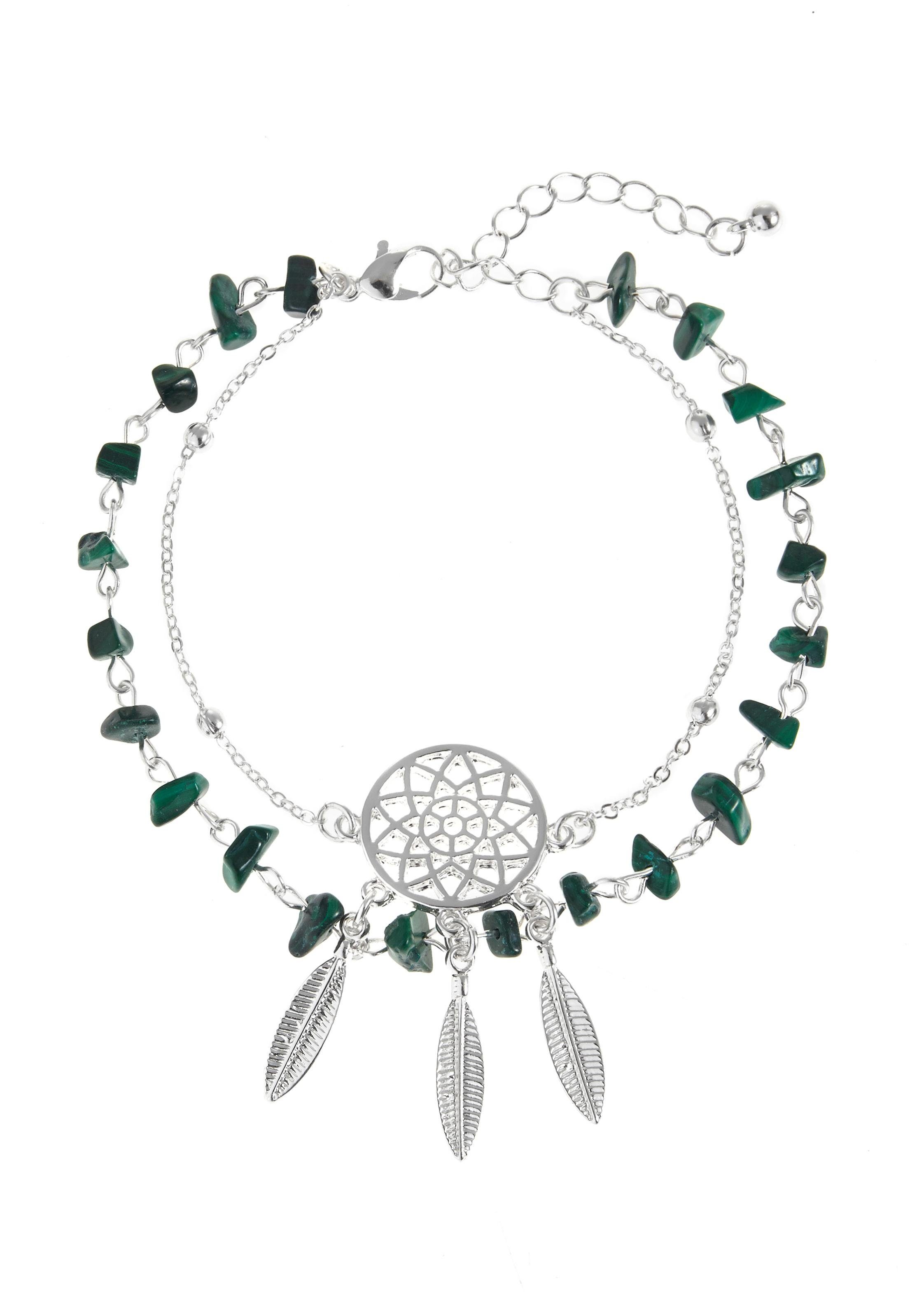 LASCANA Fußkette Layer Look mit Traumfänger günstig online kaufen