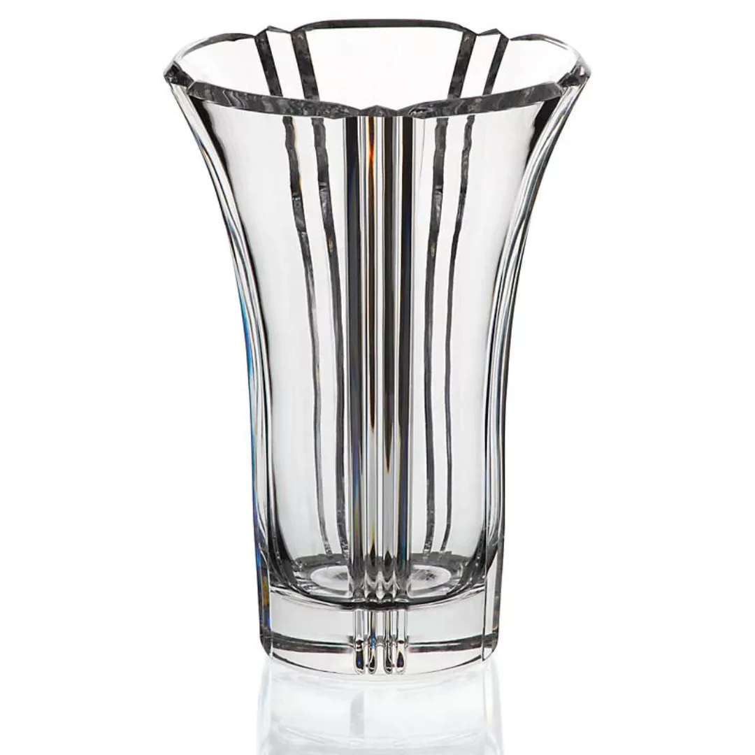 Vase Nadine 25cm, Transparent, aus Bleikristall günstig online kaufen