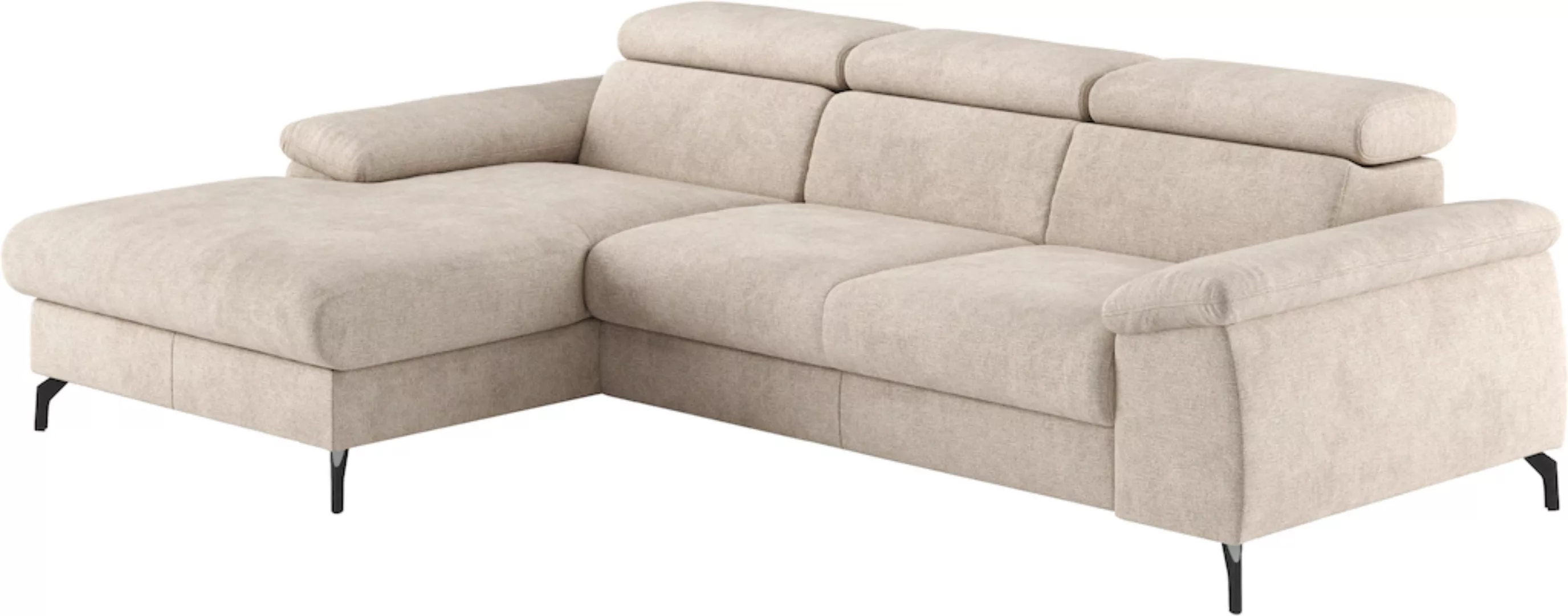 COTTA Ecksofa "Kitty L-Form", Modern, L-Form, Bodenfreiheit 12,5 cm günstig online kaufen