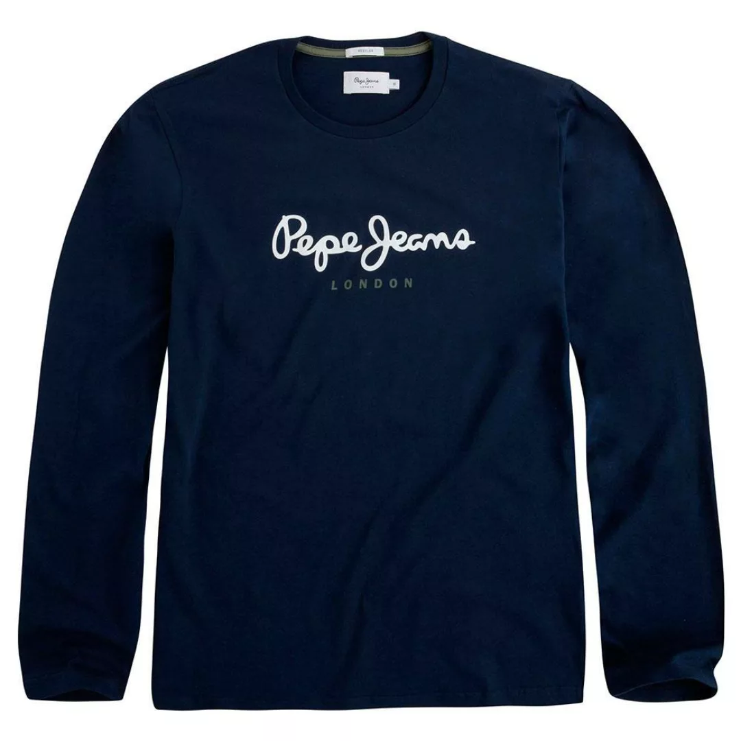 Pepe Jeans Eggo Long Langarm-t-shirt 2XL Black günstig online kaufen