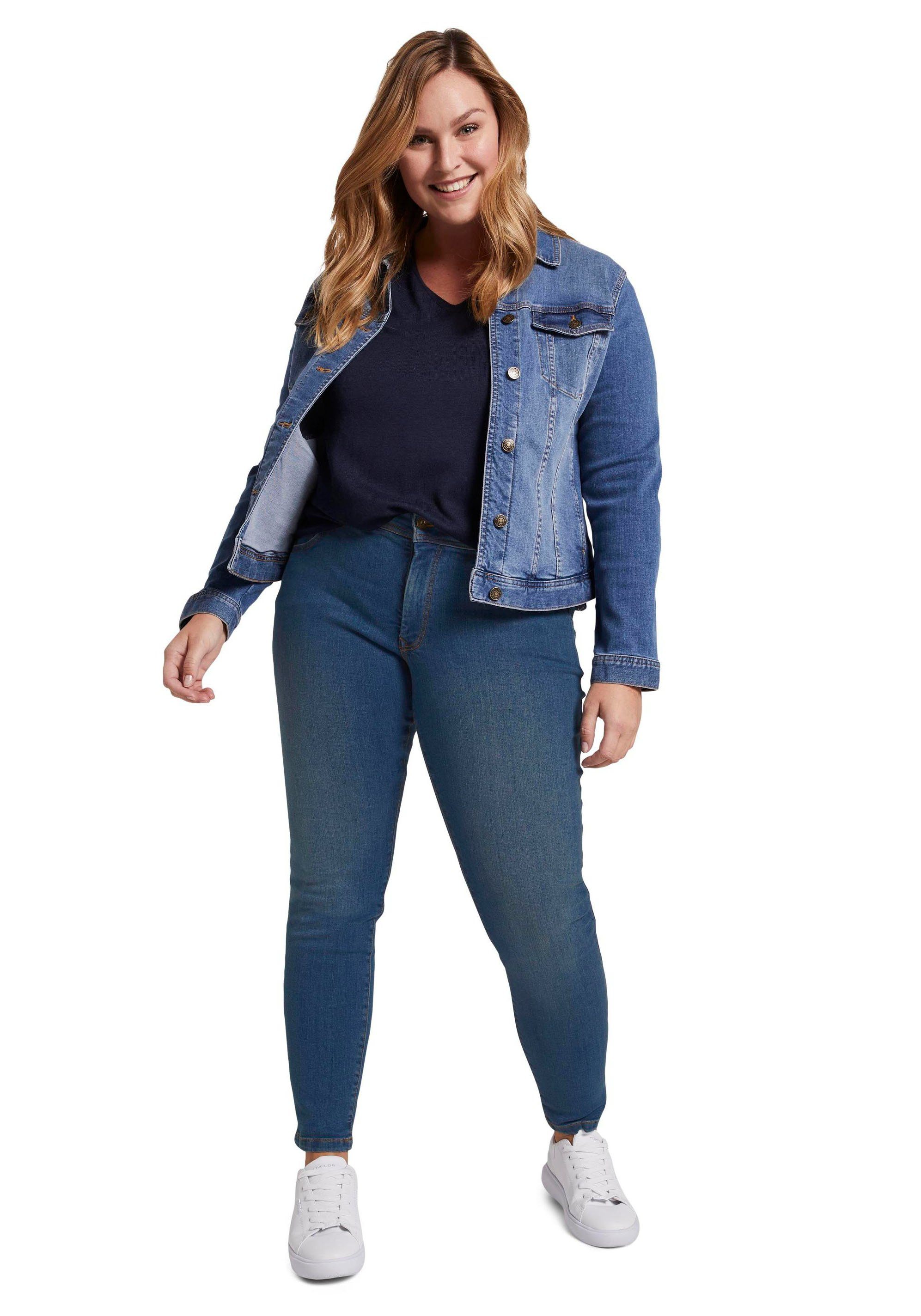 TOM TAILOR PLUS Skinny-fit-Jeans, in klassischer 5- Pocket- Form günstig online kaufen