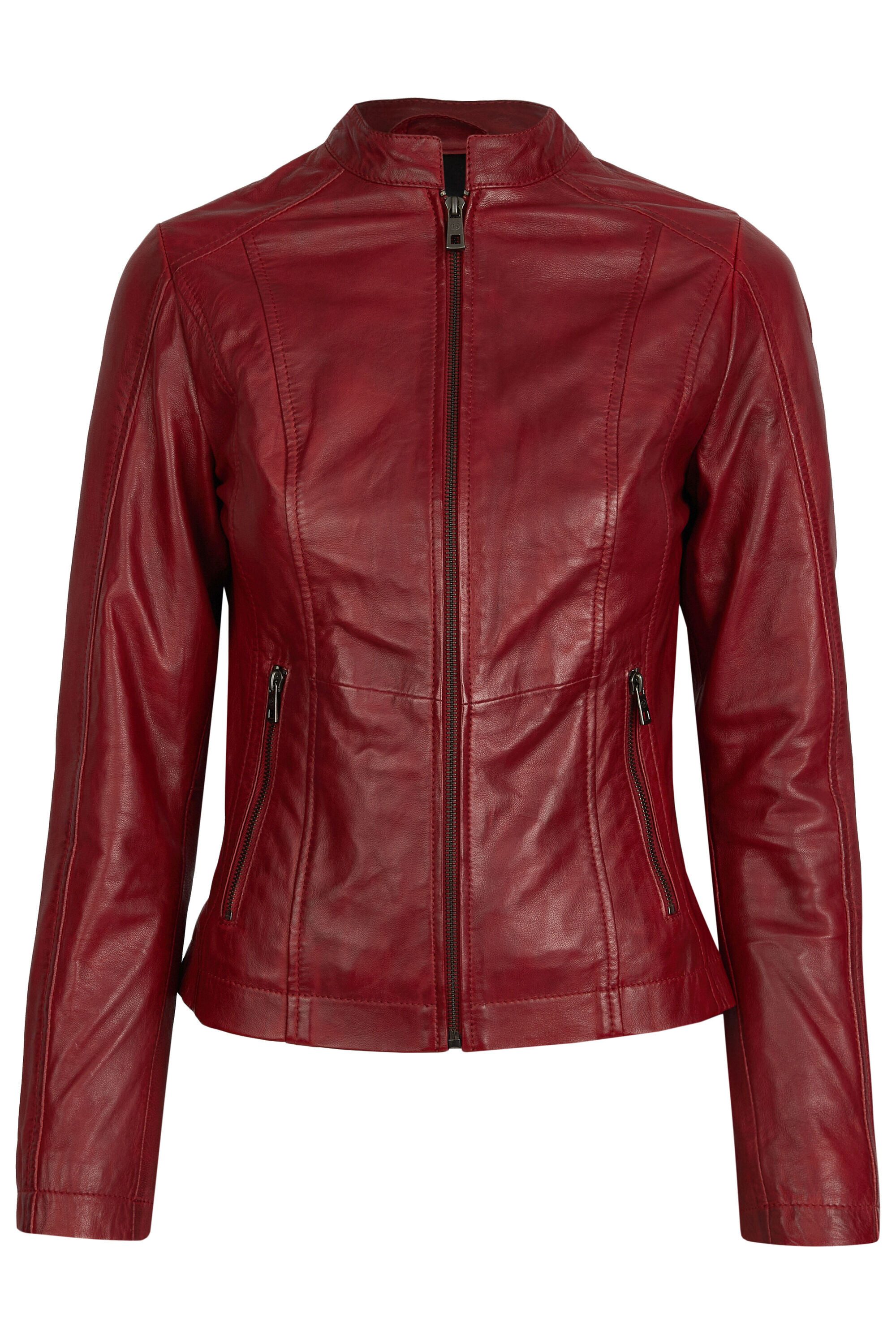 bugatti Lederjacke BULady-114 (1-St) aus weichem günstig online kaufen