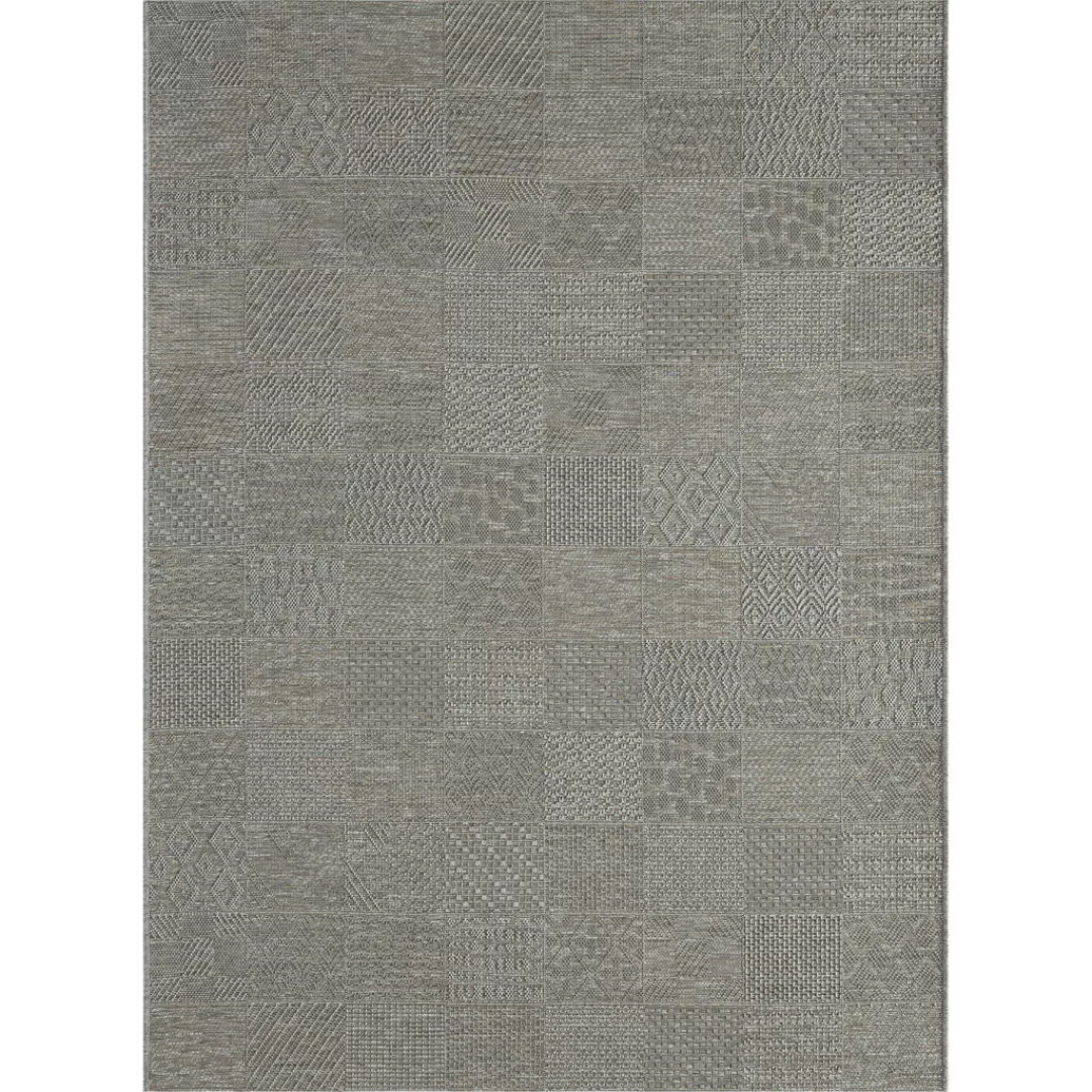 Merinos Teppich Ottowa grau B/L: ca. 120x160 cm günstig online kaufen