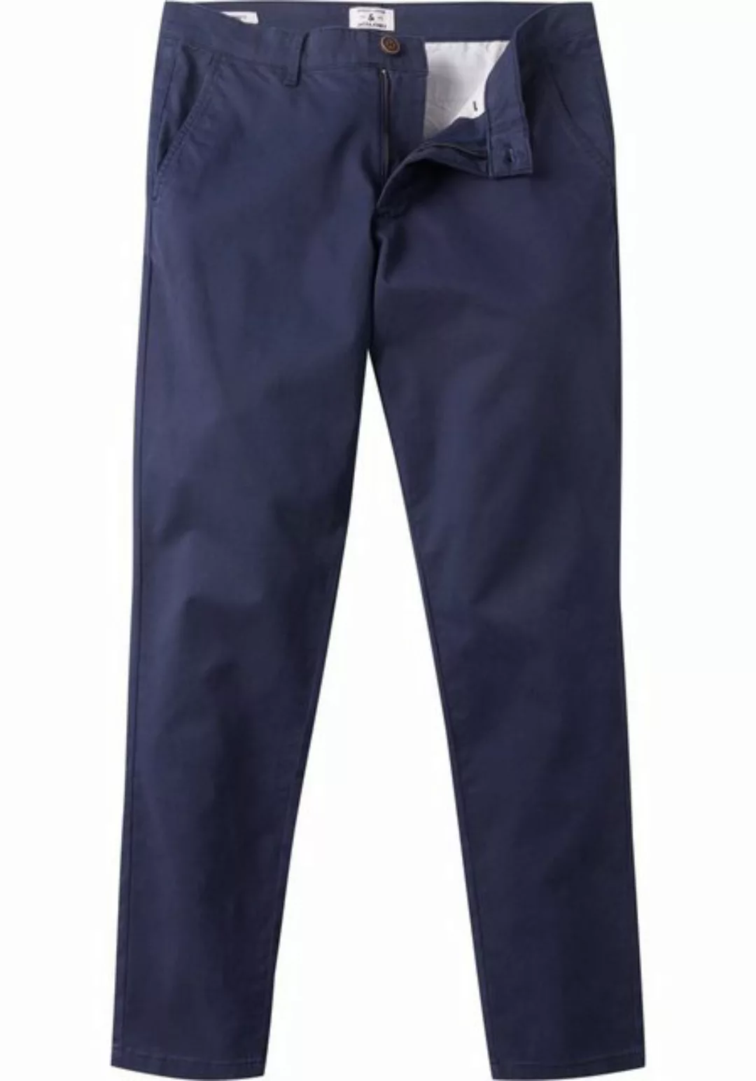 Jack & Jones Herren Chino Hose JJIMARCO JJDAVE AKM NAVY BLAZER - Slim Fit B günstig online kaufen