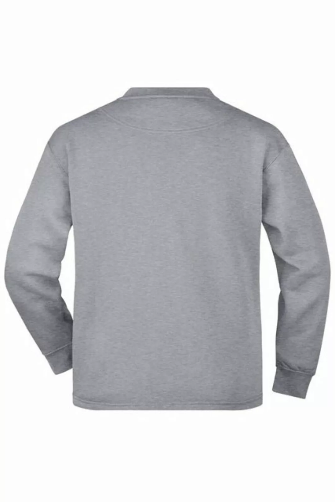 James & Nicholson Sweatshirt Klassisches Sweatshirt mit Rundhalsausschnitt günstig online kaufen