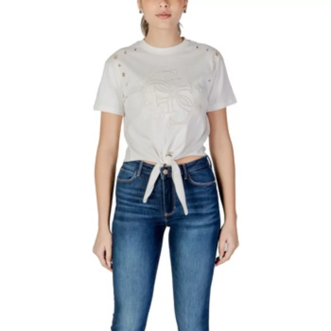 Guess  T-Shirt CN SS EYELET TONE ON W5GI18 I3Z14 günstig online kaufen