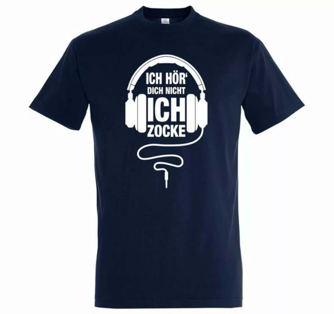 Youth Designz T-Shirt Ich Zocke Herren Shirt mit lustigem Zocker Frontprint günstig online kaufen