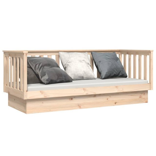 furnicato Bett Tagesbett 75x190 cm Massivholz Kiefer (1-tlg) günstig online kaufen