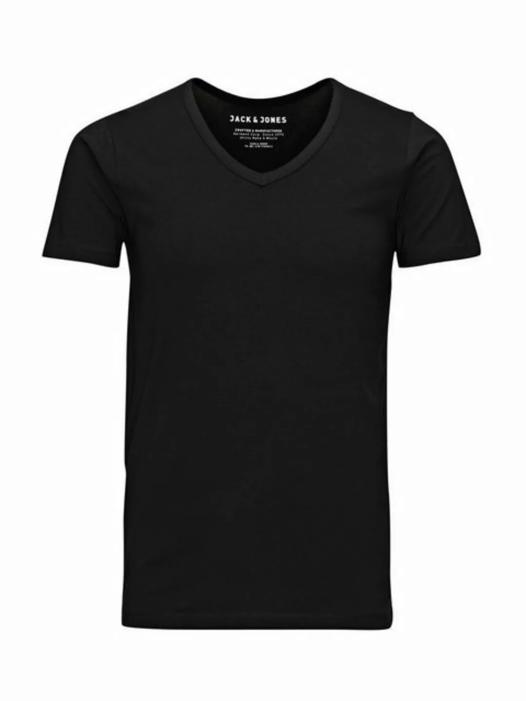 Jack & Jones Herren V-Neck T-Shirt Basic günstig online kaufen