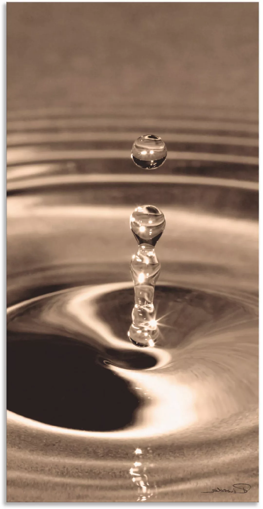 Artland Wandbild »Die Elemente: Wasser«, Zen Bilder, (1 St.) günstig online kaufen