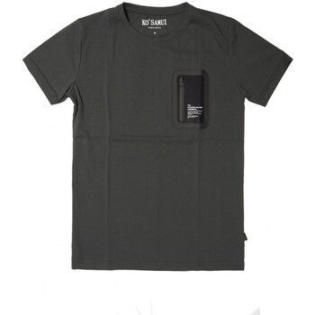 Ko Samui Tailors  T-Shirts & Poloshirts Grnes T-Shirt mit regulrer Passform günstig online kaufen