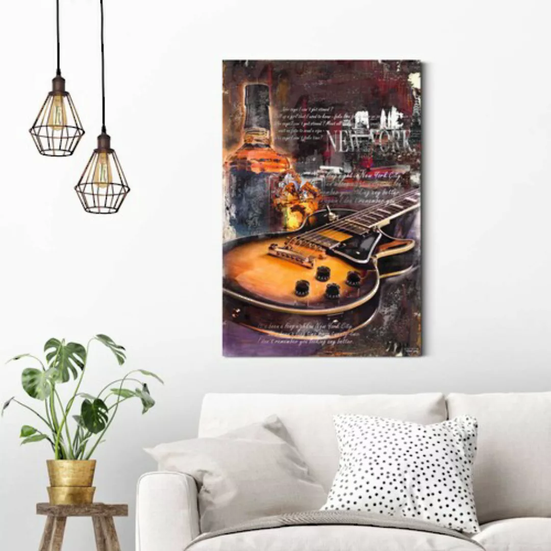 Reinders! Deco-Panel »Gitarre & Whiskey«, 60/90 cm günstig online kaufen