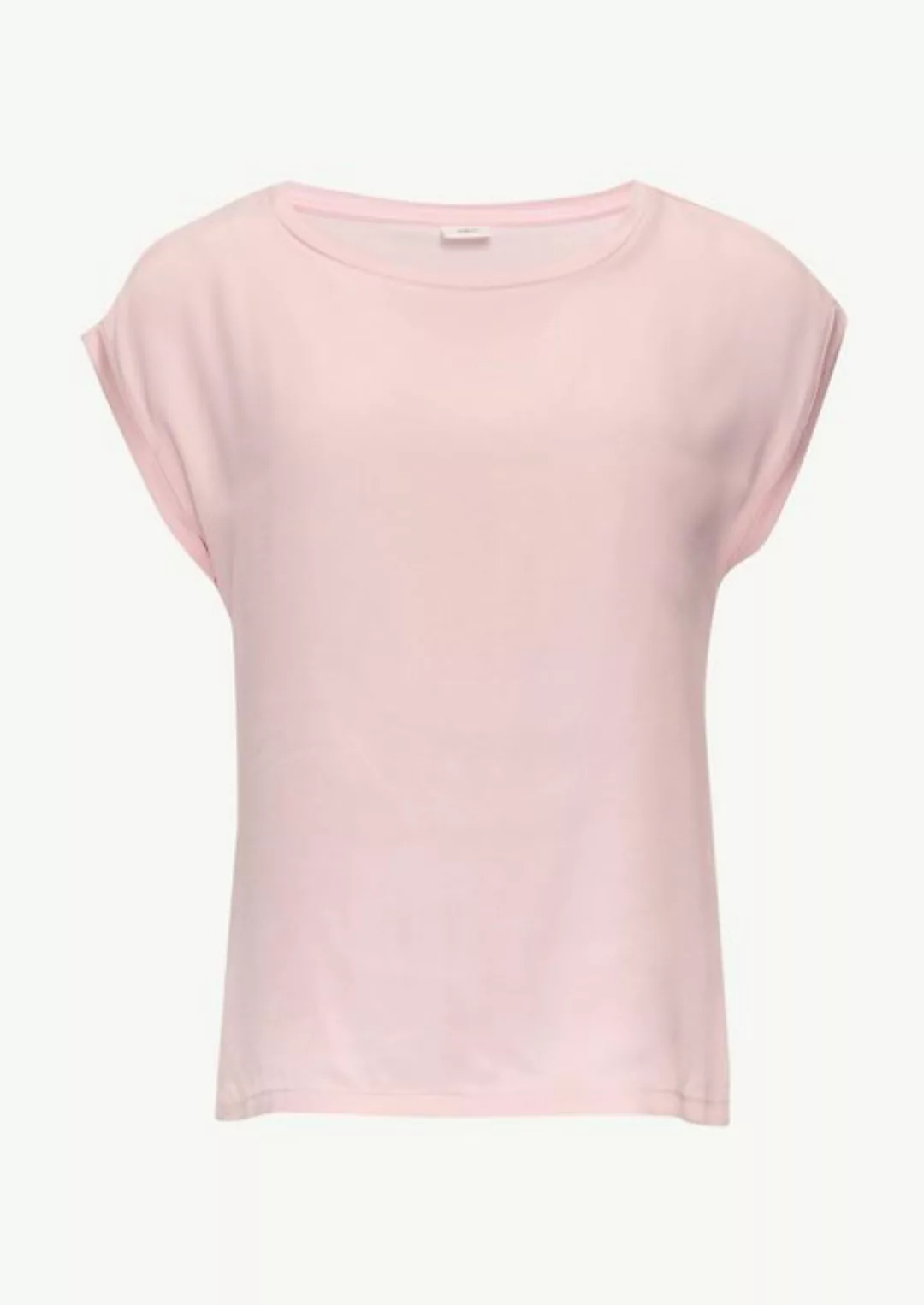s.Oliver BLACK LABEL Kurzarmshirt T-Shirt im Fabricmix günstig online kaufen