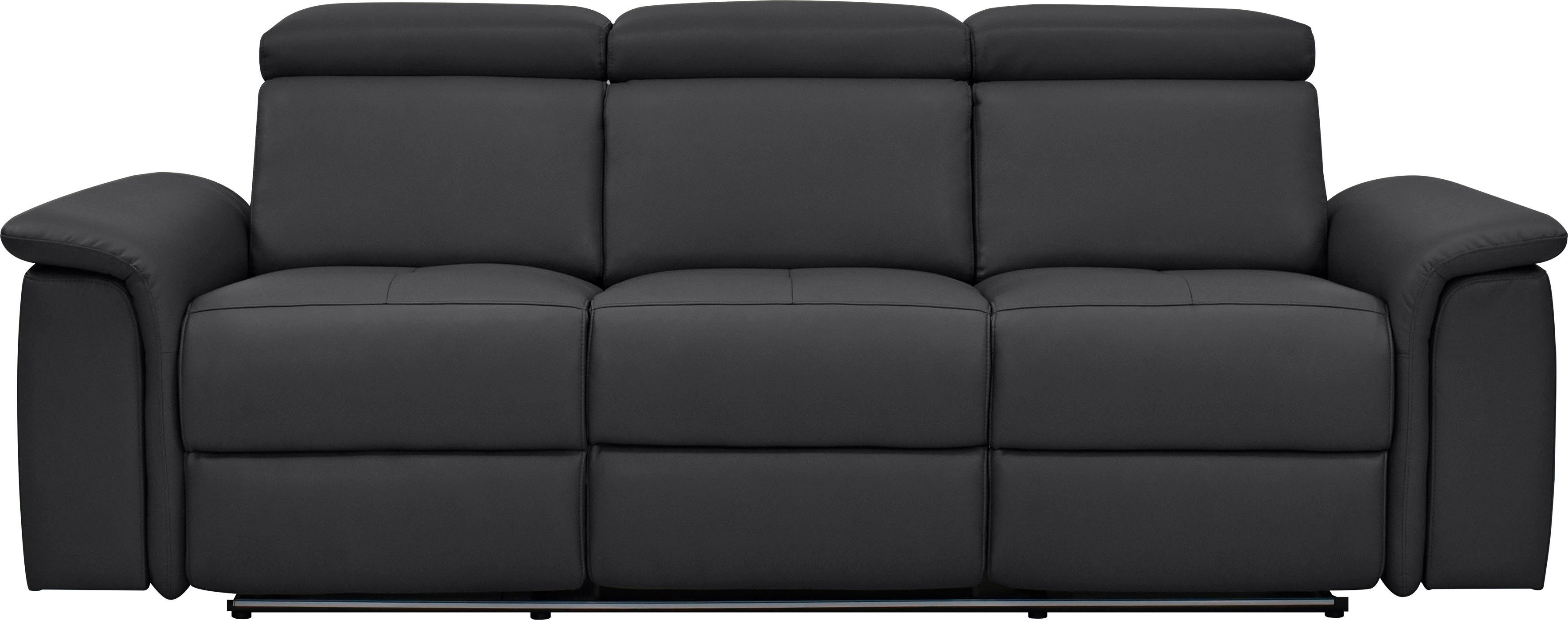 Places of Style 3-Sitzer "Pareli 229cm, manuelle u. elektr. Relaxfunktion i günstig online kaufen