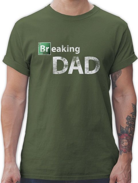 Shirtracer T-Shirt Breaking Dad Papa günstig online kaufen