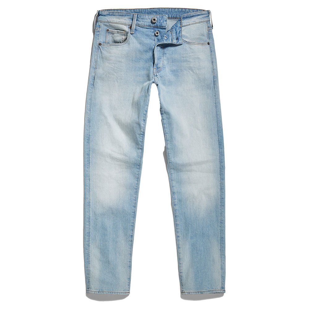 G-star 3301 Straight Tapered Jeans 34 Vintage Glacial Blue günstig online kaufen