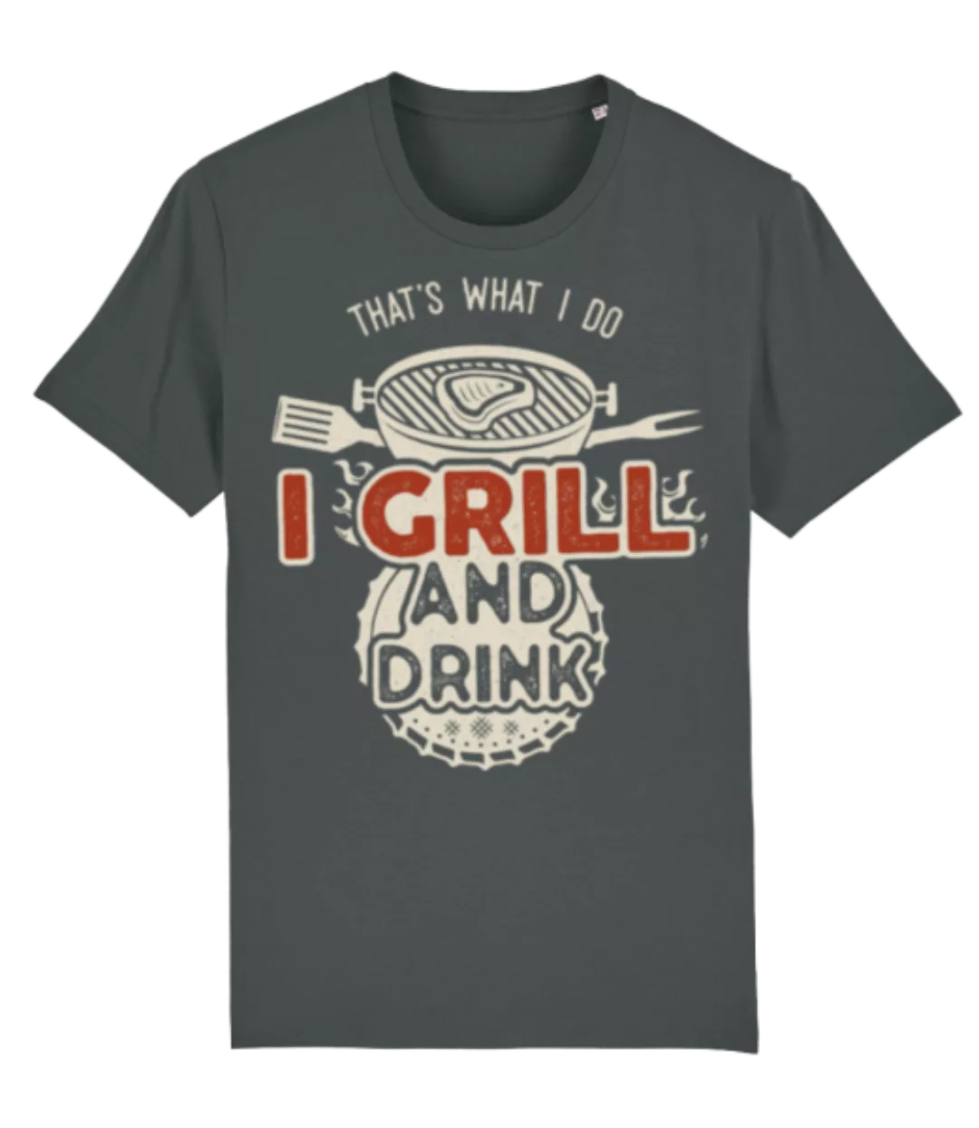 I Grill And Drink · Männer Bio T-Shirt Stanley Stella 2.0 günstig online kaufen