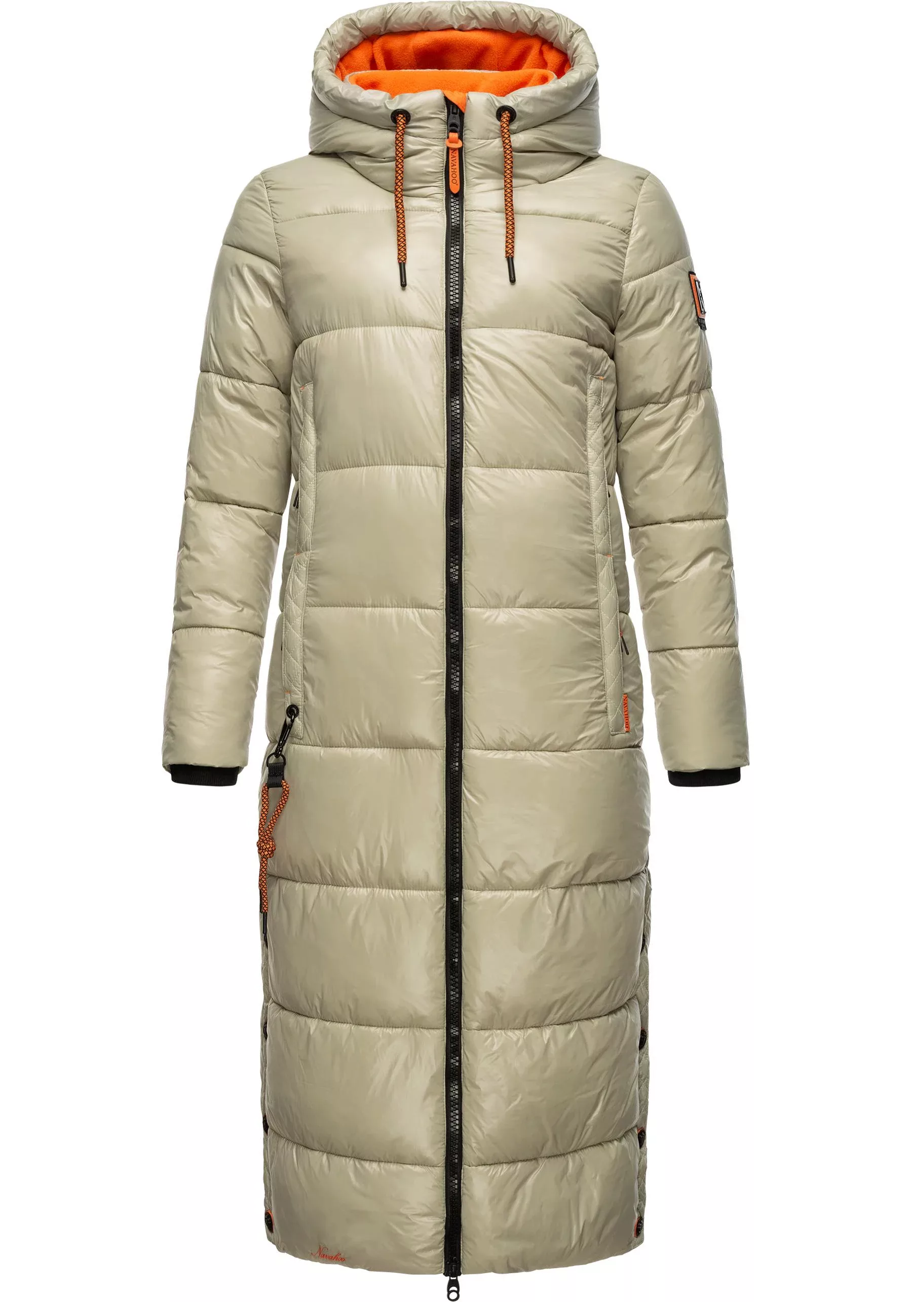 Navahoo Steppmantel "Schmuseengel", warm gefütterte Winter Steppjacke mit K günstig online kaufen