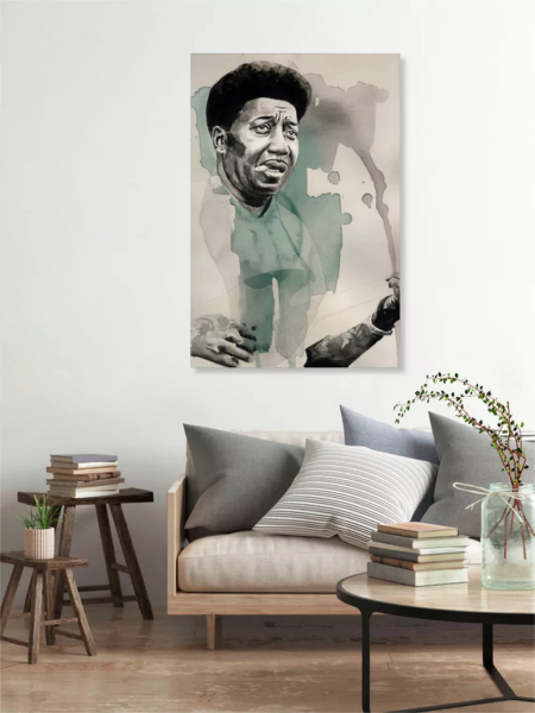 Poster / Leinwandbild - Muddy Waters günstig online kaufen
