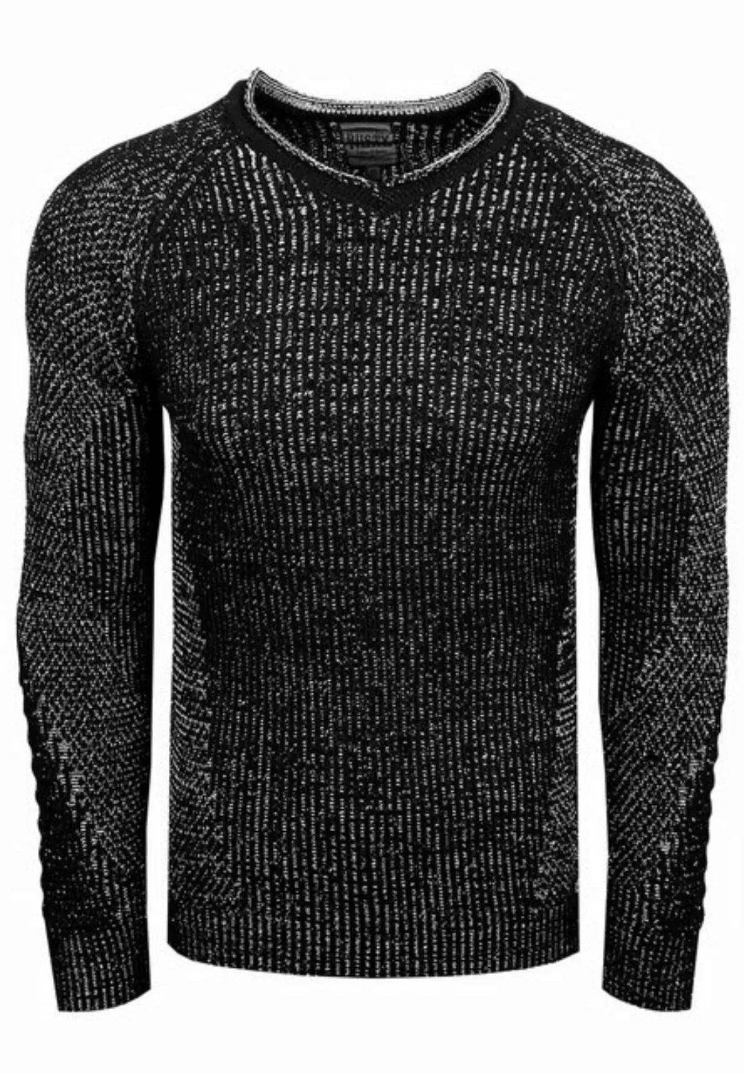 Rusty Neal Strickpullover mit ausgefallenem Strickmuster günstig online kaufen