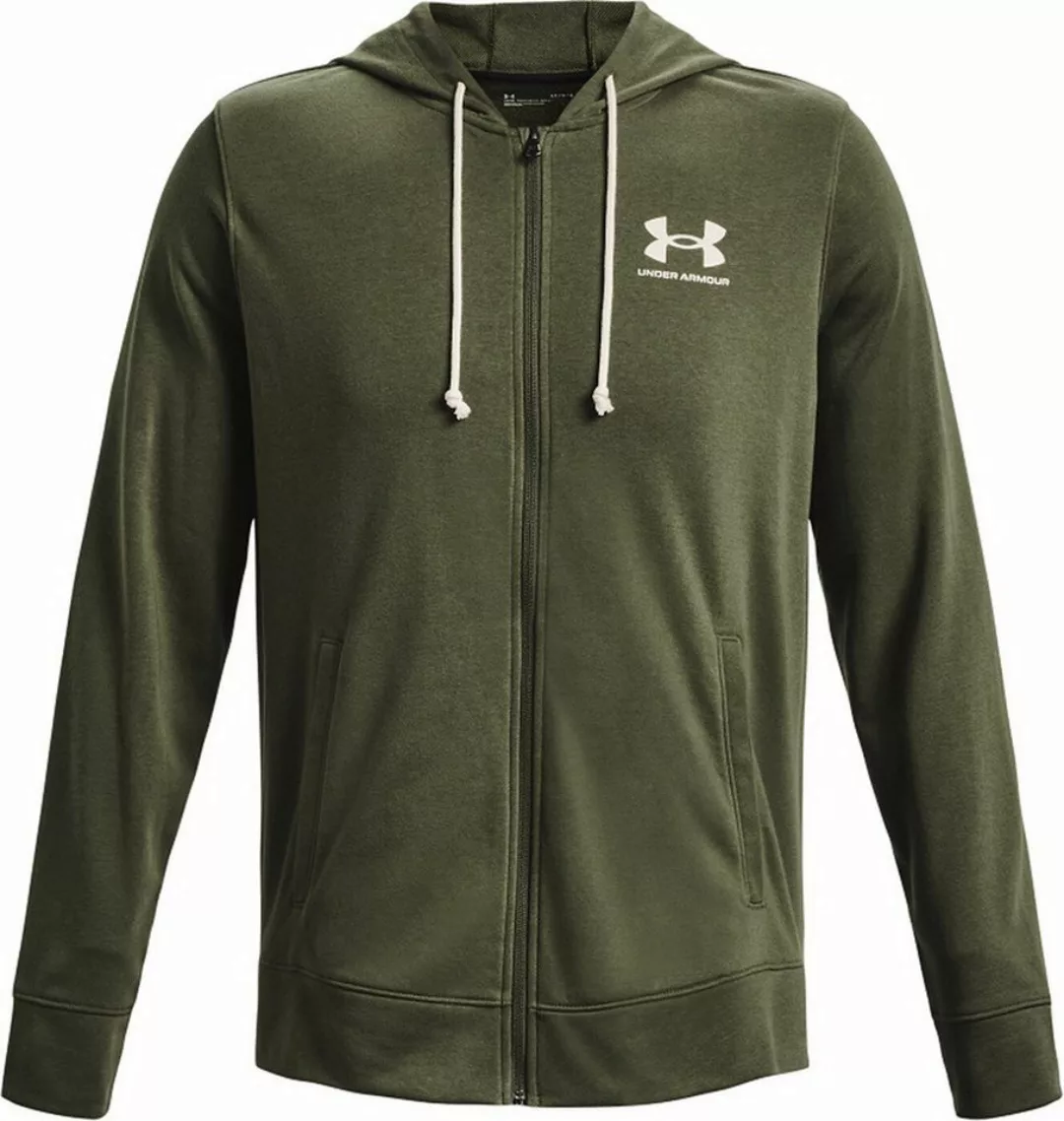 Under Armour® Anorak UA RIVAL TERRY LC FZ MARINE OD GREEN günstig online kaufen