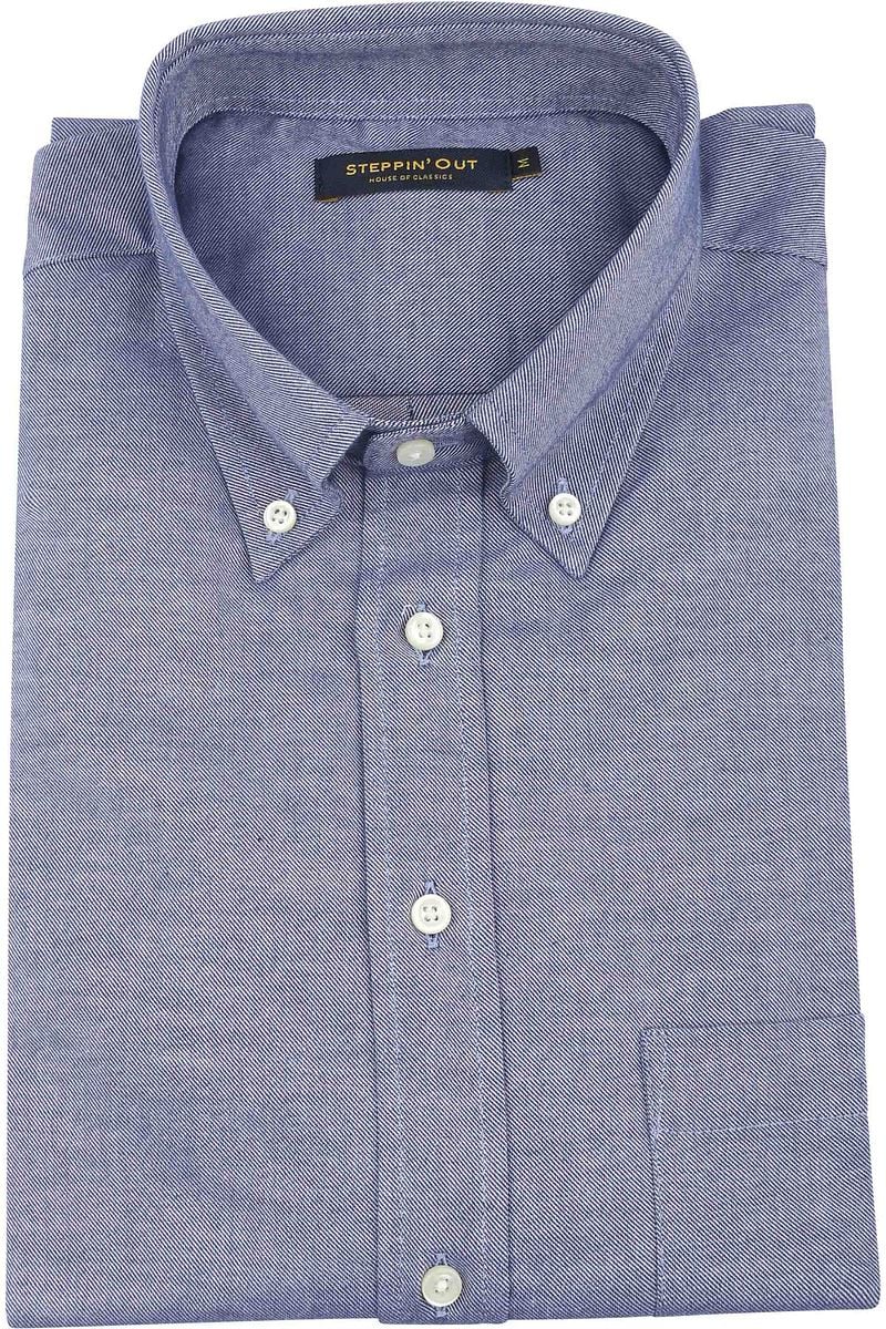 Steppin' Out Hemd Twill Blau - Größe XL günstig online kaufen