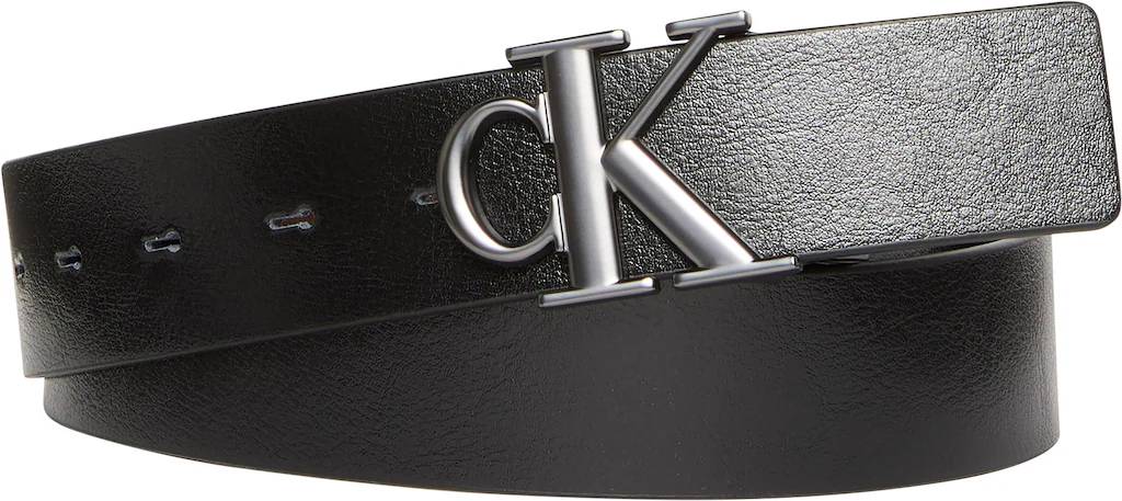 Calvin Klein Jeans Ledergürtel "MNGRM PLQ BCKL 35MM" günstig online kaufen