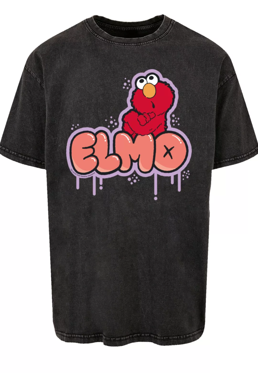 F4NT4STIC T-Shirt "Sesamstraße Elmo NO", Premium Qualität, Weihnachts-Kolle günstig online kaufen