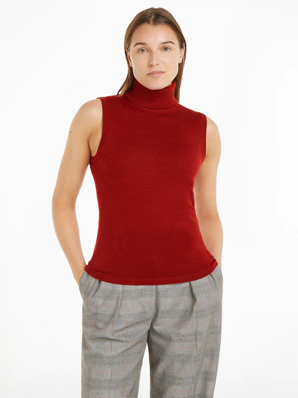 Tommy Hilfiger Strickpullover "MERINO SLEEVELESS SWT TANK", mit Tommy Hilfi günstig online kaufen