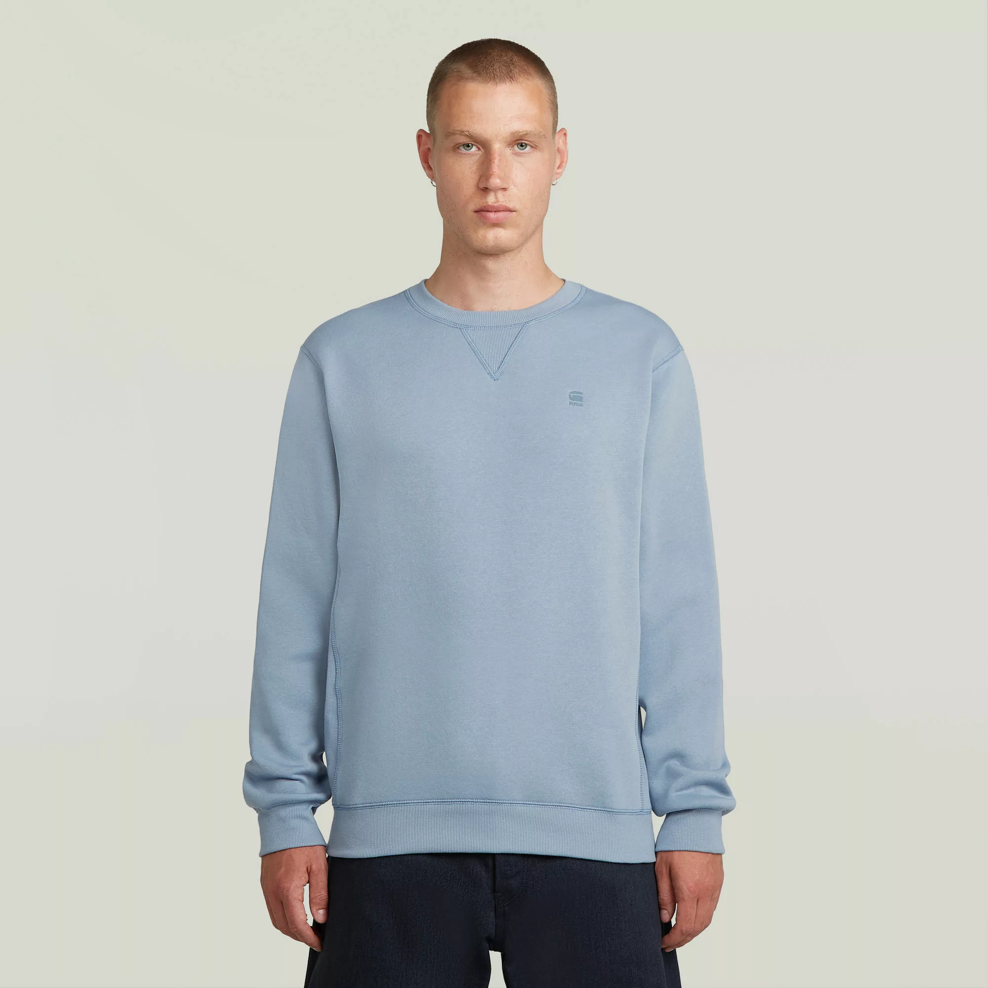 G-STAR Sweatshirt "Premium Core Pacior Sweat", mit Ripp-Seiteneinsätzen günstig online kaufen