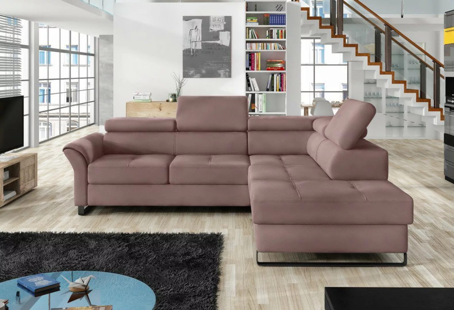 Stylefy Ecksofa Aventine, L-Form, Eckcouch, Ottomane links oder rechts best günstig online kaufen