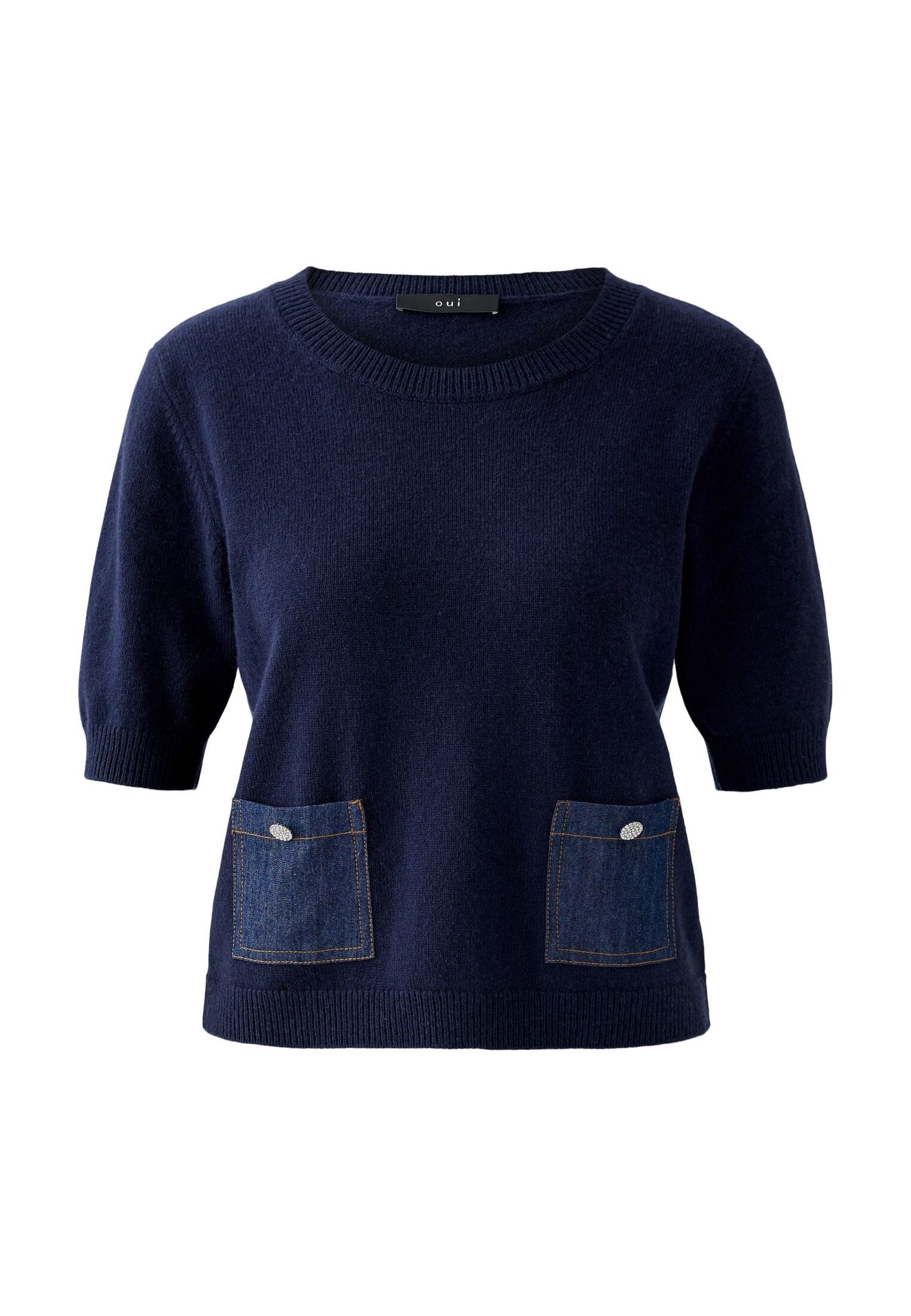 Oui Rundhalspullover Pullover günstig online kaufen