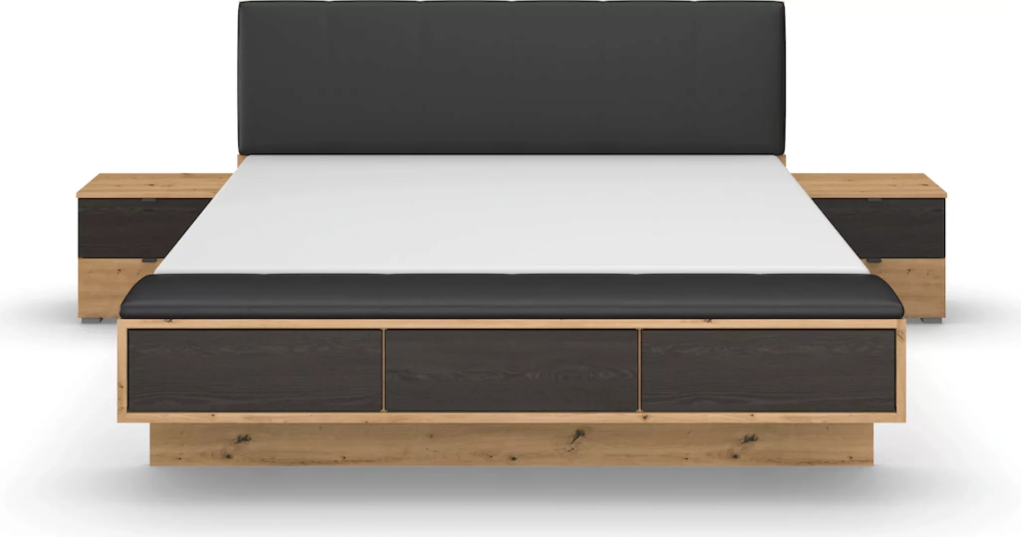 rauch Bettanlage "Bett Doppelbett Futonbett APOLLON", (Set, 3 tlg., Bettban günstig online kaufen