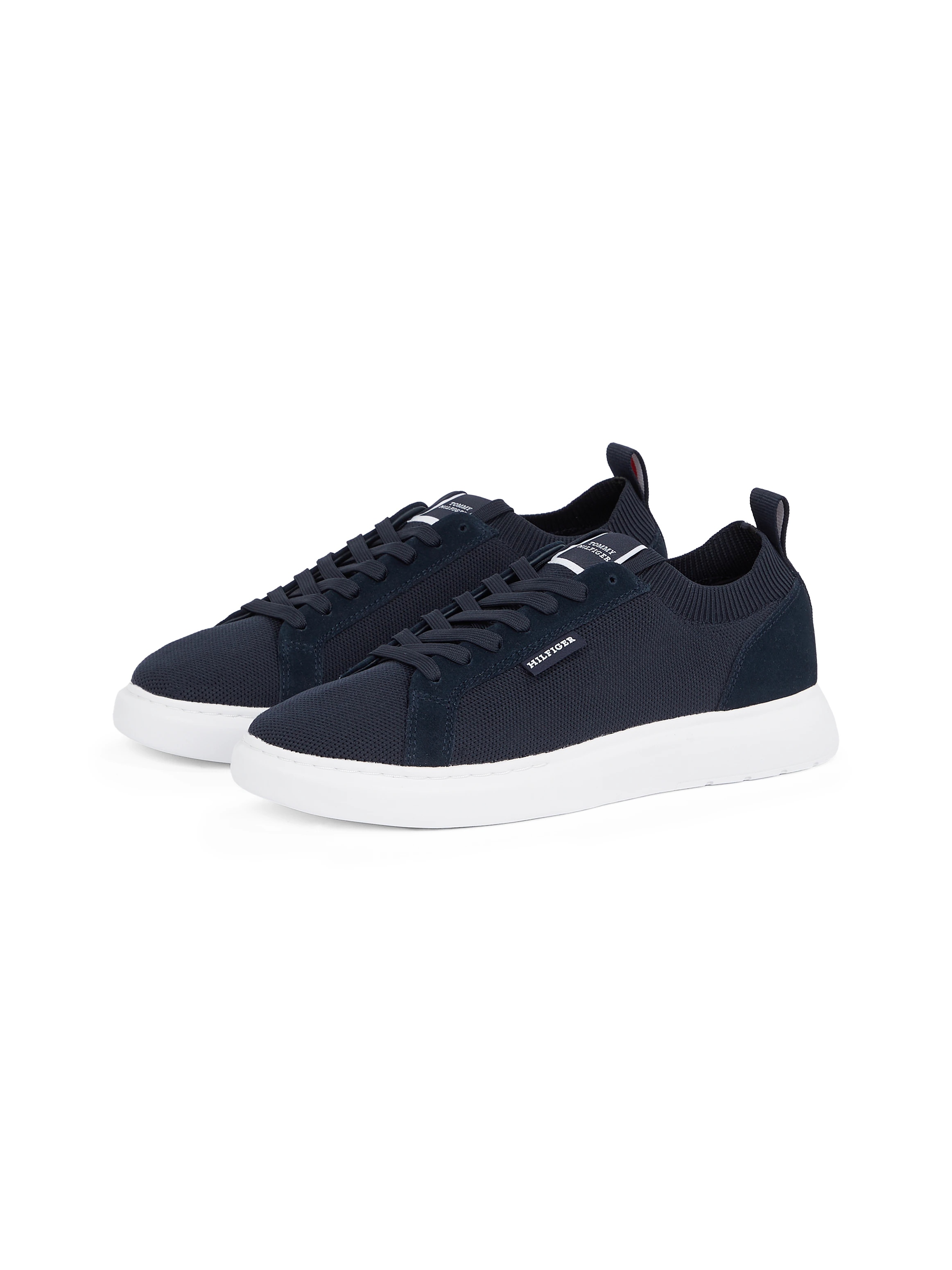 Tommy Hilfiger Plateausneaker "LIGHT CUPSOLE KNIT SEASONAL", Freizeitschuh, günstig online kaufen