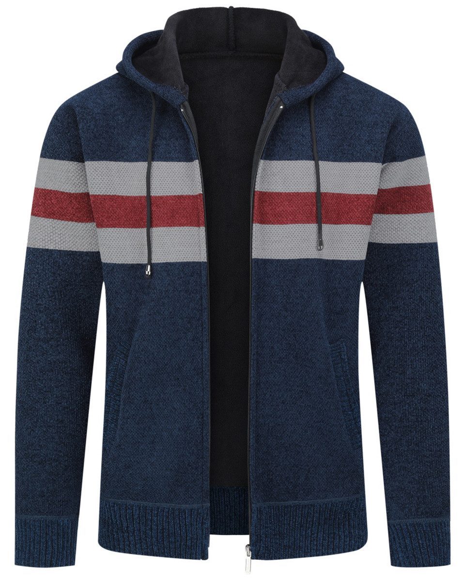Allthemen Cardigan mit Kapuze Gefüttert Cardigan günstig online kaufen