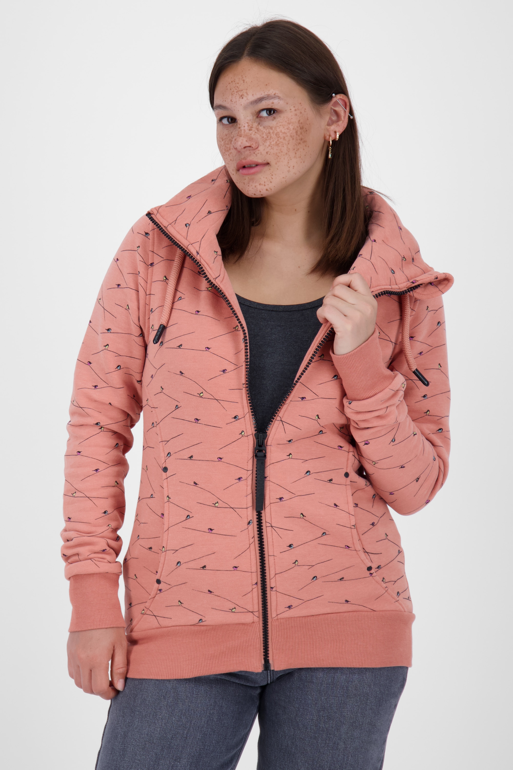 Alife & Kickin Sweatjacke VivianAK B Sweatjacket Damen Sweatjacke günstig online kaufen