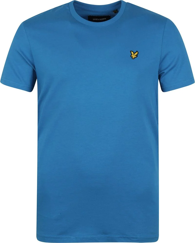 Lyle and Scott T-Shirt Blau Mid - Größe M günstig online kaufen