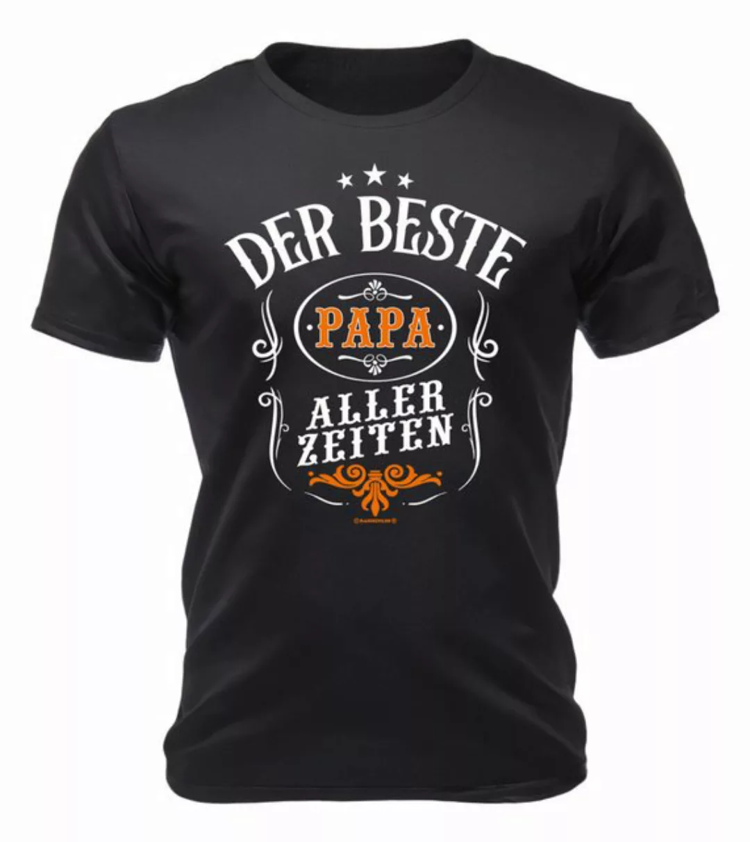 RAHMENLOS® T-Shirt für Männer zum Geburtstag oder Vatertag - bester Papa al günstig online kaufen