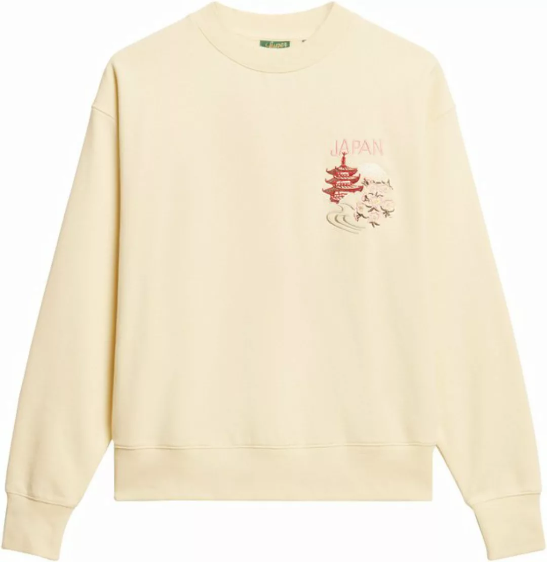 Superdry Sweatshirt SUIKA EMBROIDERED LOOSE SWEAT günstig online kaufen