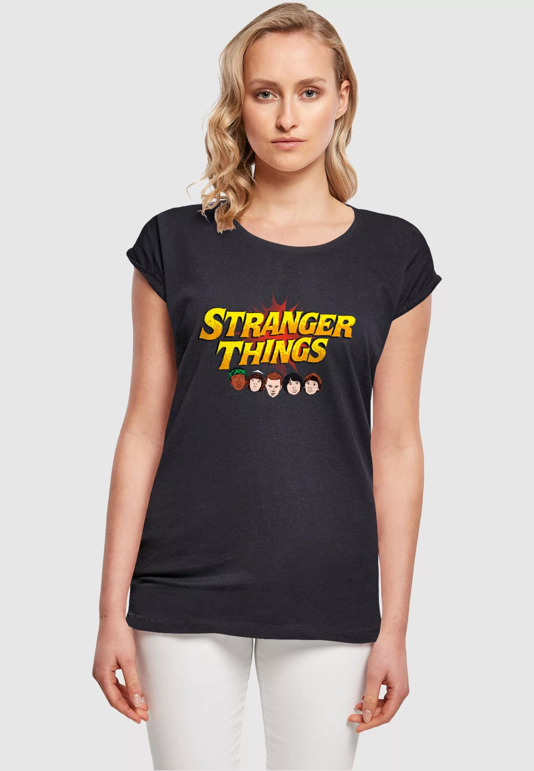 ABSOLUTE CULT T-Shirt "ABSOLUTE CULT Damen Ladies Stranger Things - Comic H günstig online kaufen