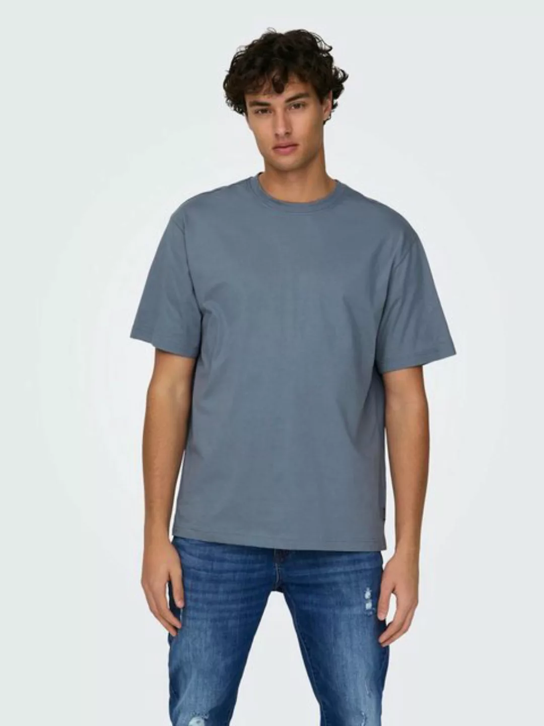 ONLY & SONS Rundhalsshirt ONSFRED RLX SS TEE günstig online kaufen