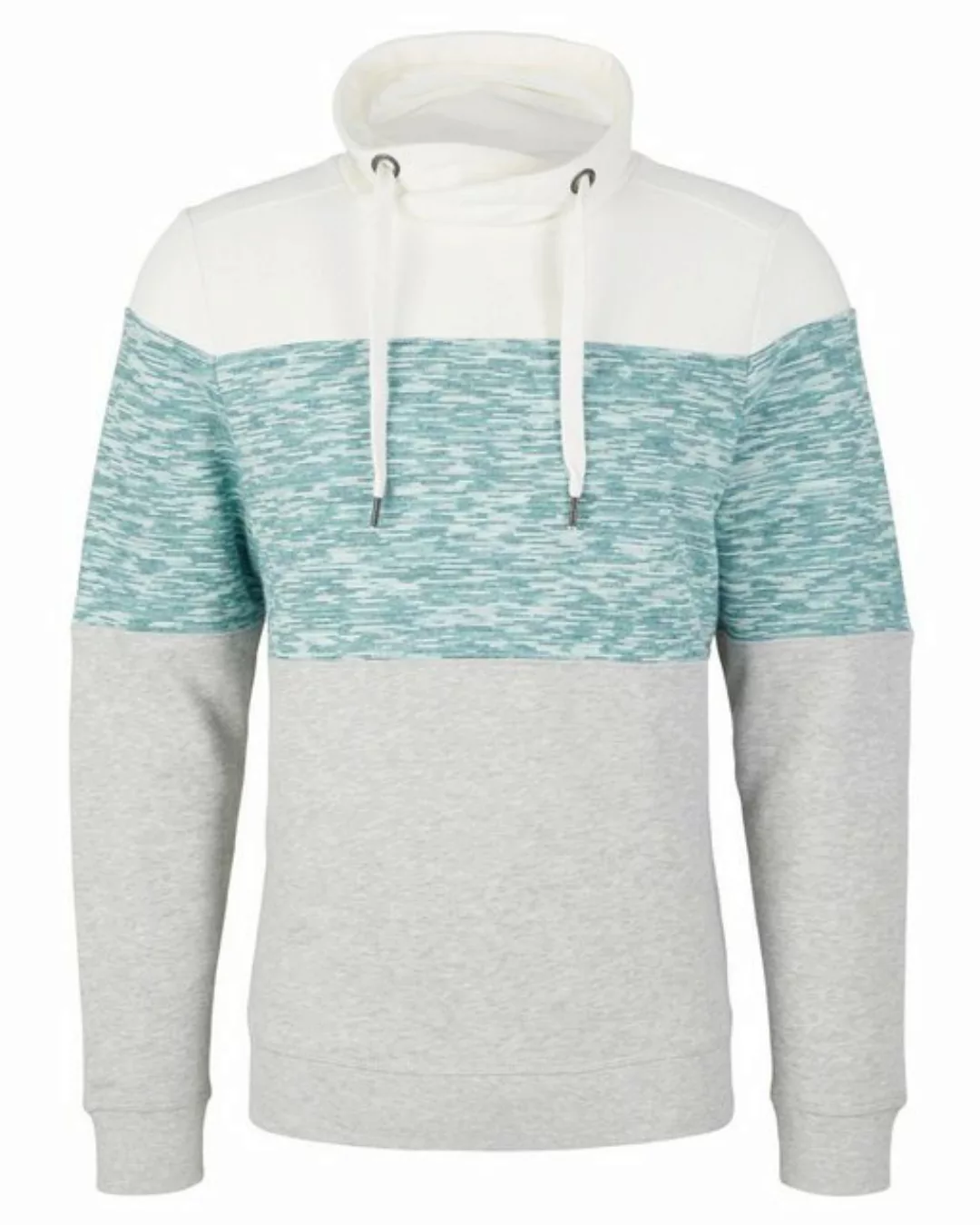 TOM TAILOR Sweatshirt Herren Hoodie COLORBLOCK SNOOD (1-tlg) günstig online kaufen