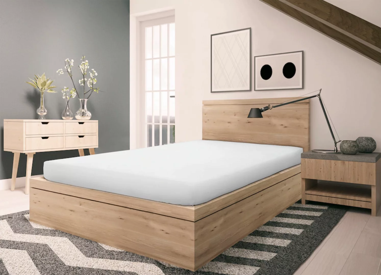 SETEX Spannbettlaken »Feinbiber in Gr. 70x140, 90x200, 140x200 oder 180x200 günstig online kaufen