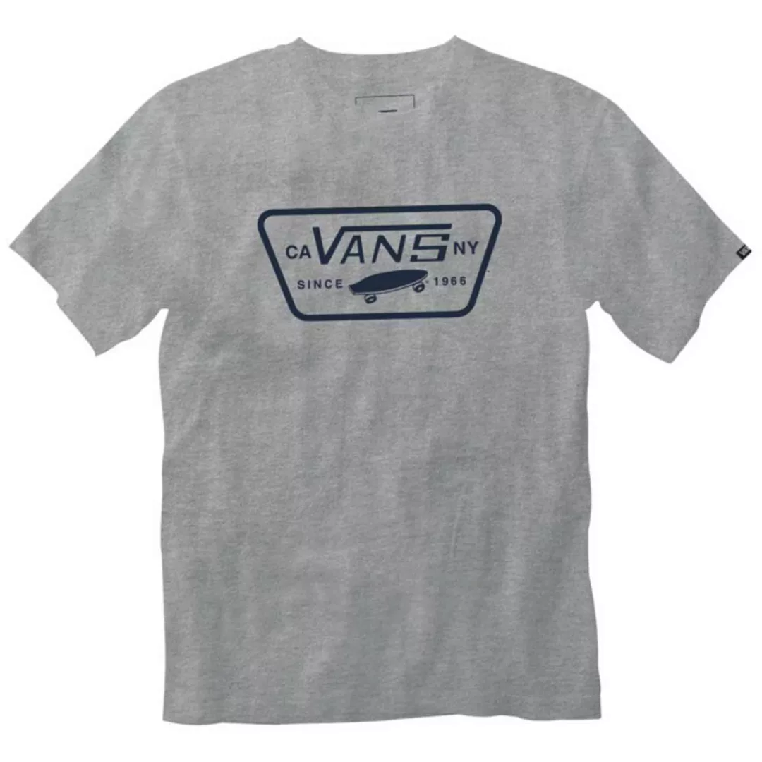 Vans Full Patch Kurzärmeliges T-shirt XL Athletic Heather / Black günstig online kaufen