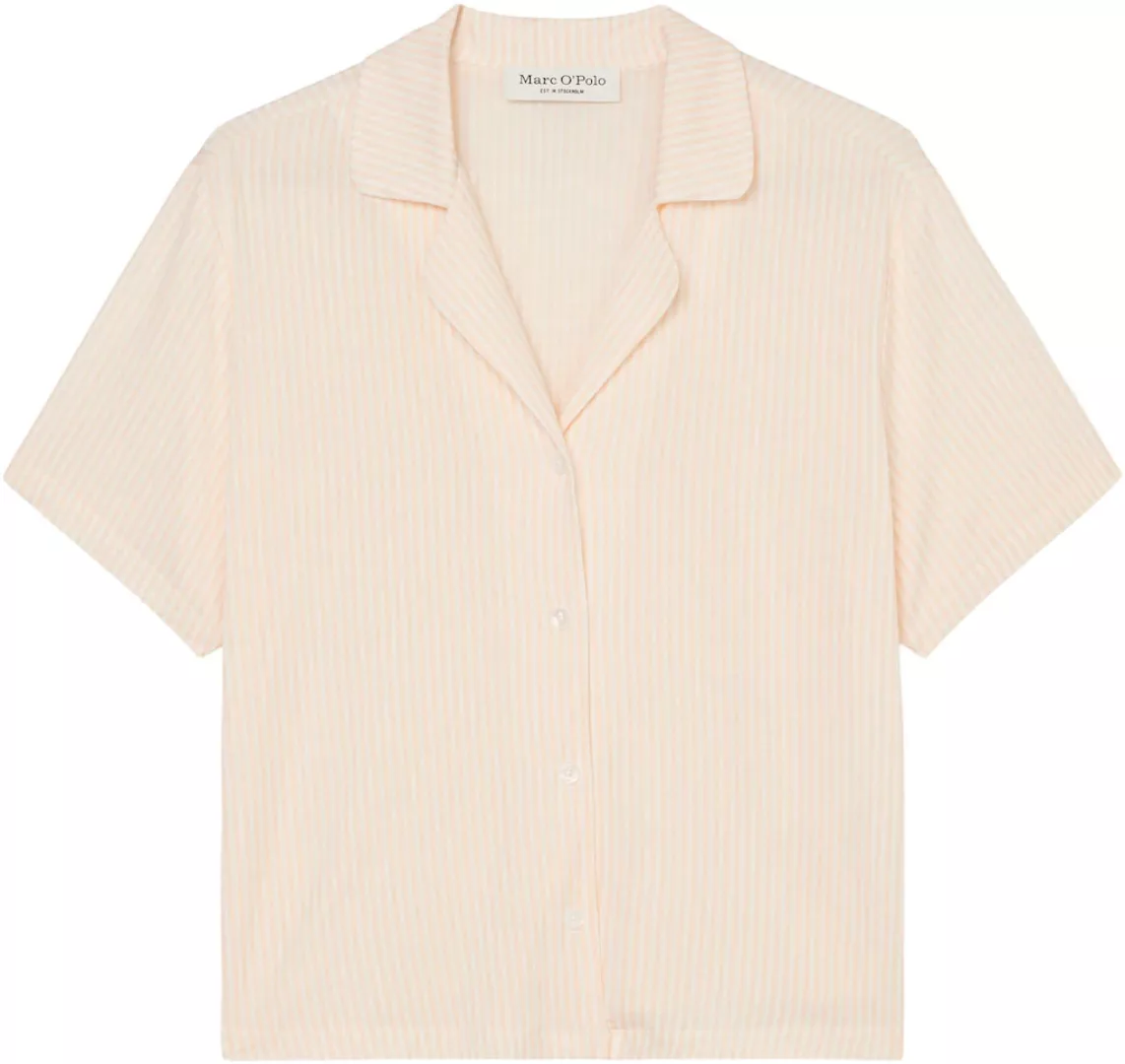 Marc O'Polo Blusenshirt pastellfarben mit feinen Streifen günstig online kaufen