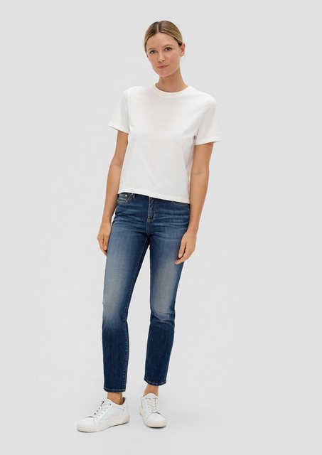 s.Oliver 7/8-Jeans Ankle-Jeans Betsy / Slim Fit / Mid Rise / Slim Leg günstig online kaufen