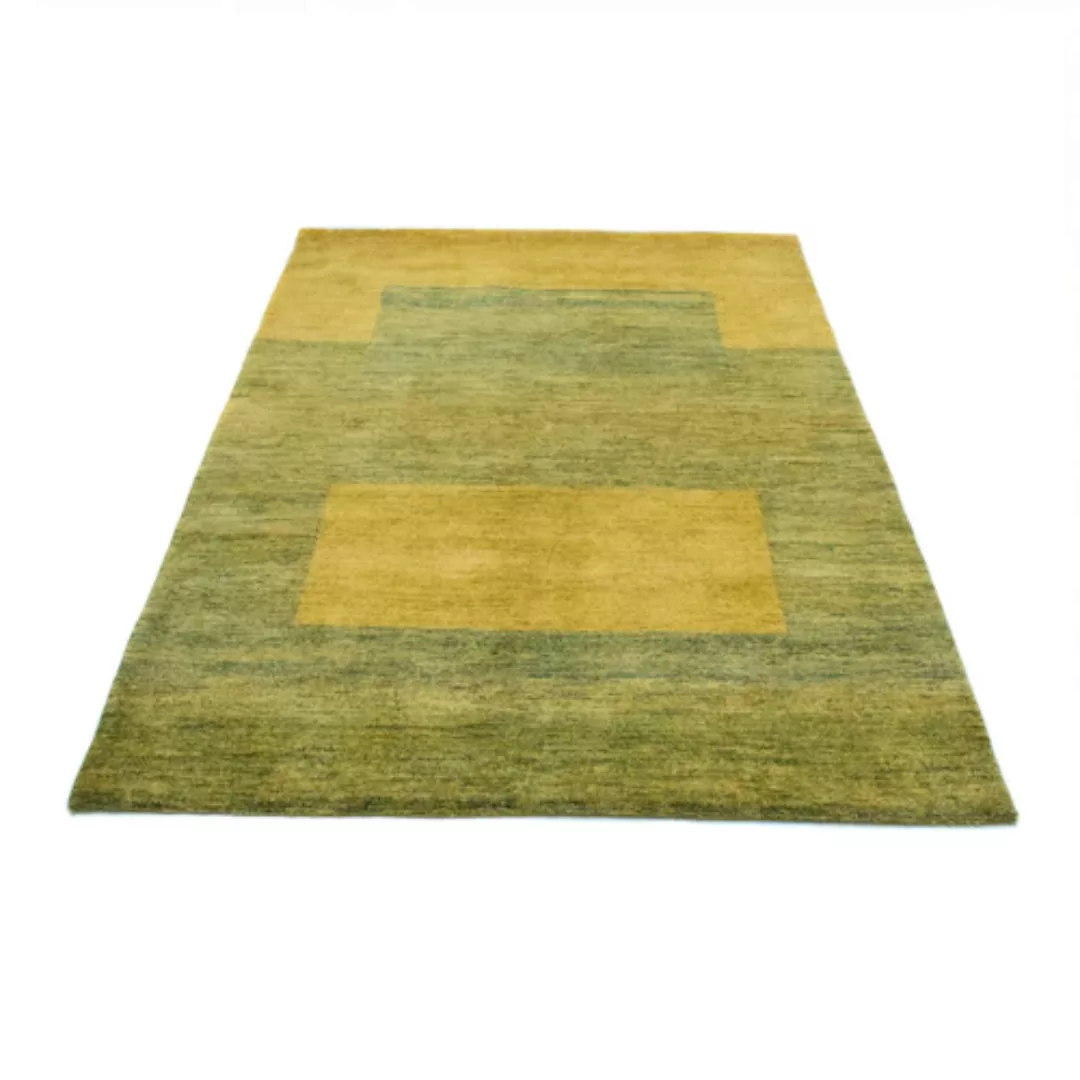 morgenland Wollteppich »Loribaft Teppich handgeknüpft grün«, rechteckig günstig online kaufen