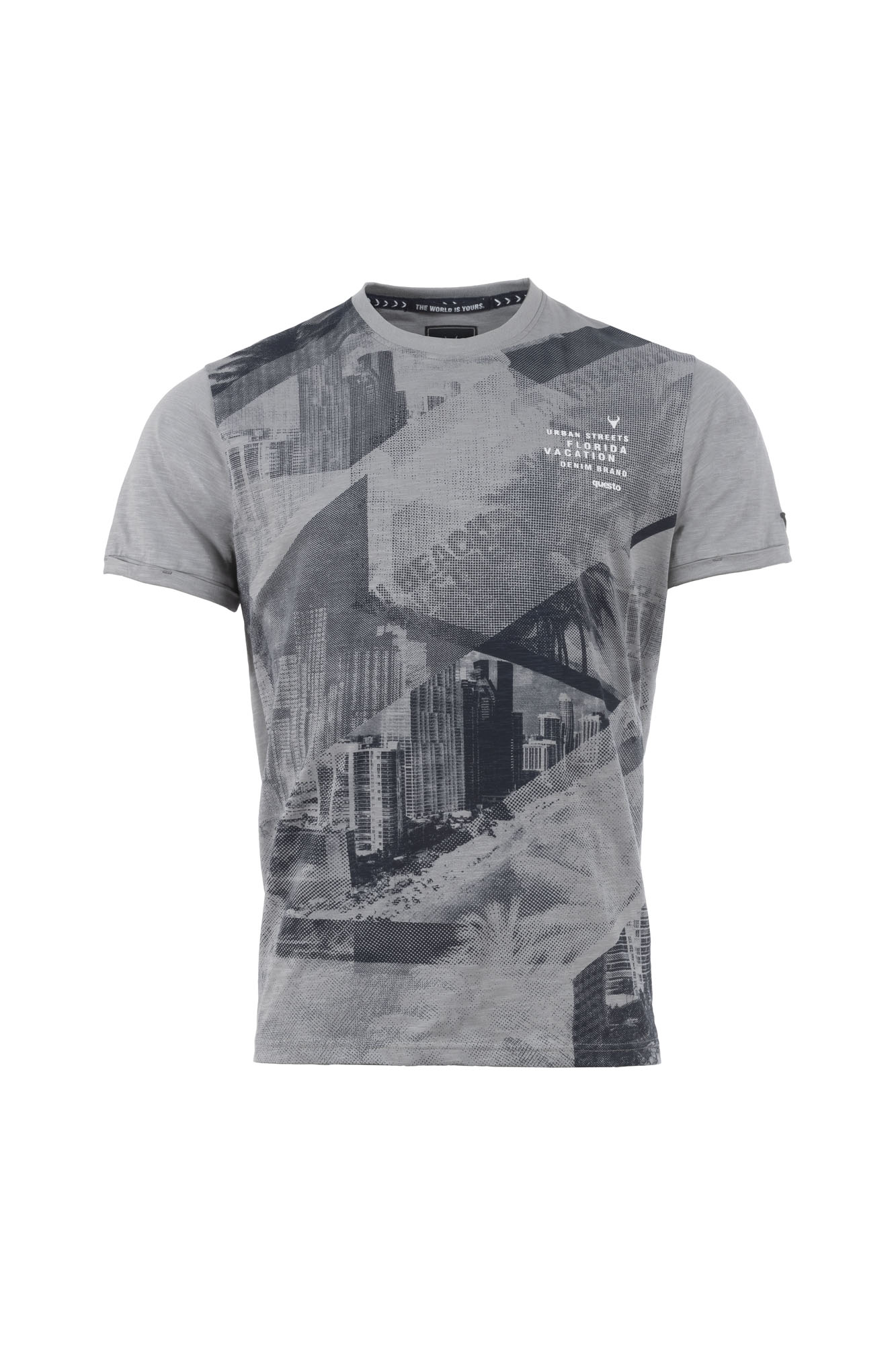 Questo Shirt HolmerQU cool grey günstig online kaufen