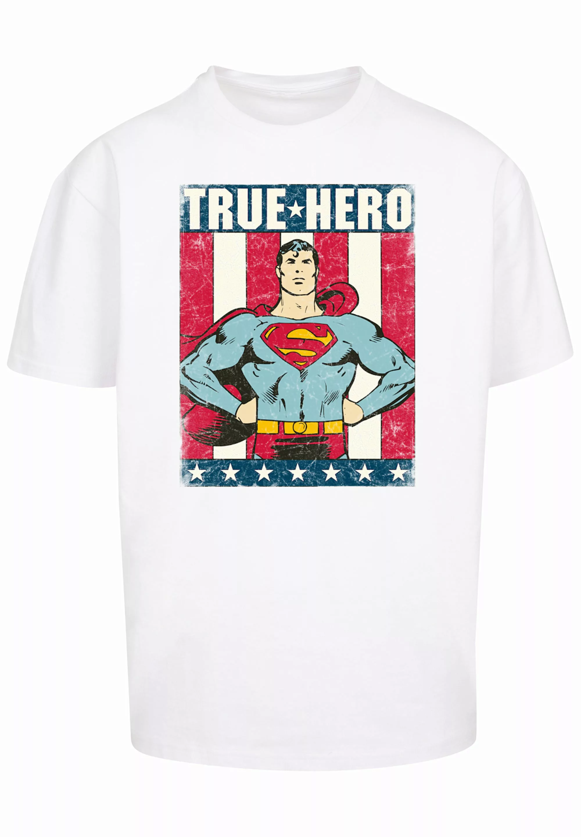 F4NT4STIC T-Shirt "Superman Superheld True Hero", Print günstig online kaufen